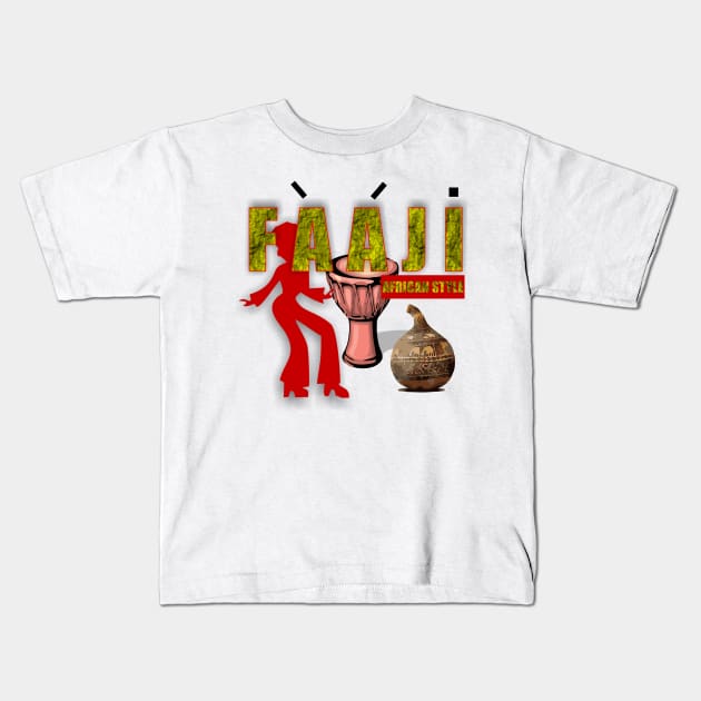 Faaji Kids T-Shirt by damieloww